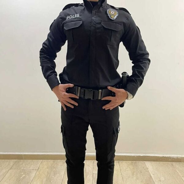 LİKRALI POLİS GÖMLEK XL