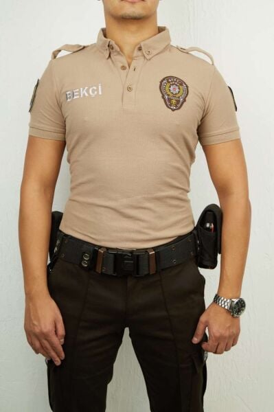 PAMUKLU LİKRALI BEKÇİ TİŞÖRT XXXL