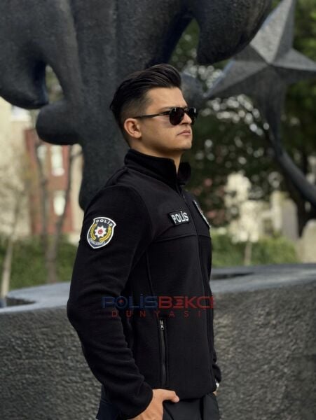 SİYAH POLİS POLAR MONT XXL