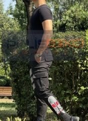 SİYAH ULTRA  LİKRALI YUNUS PANTOLONU