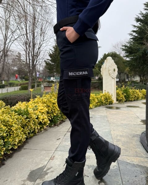 NANO KUMAŞ YENİ NESİL SİYAH UNISEX İNFAZ KORUMA PANTOLONU