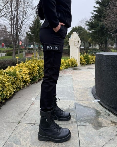 NANO KUMAŞ YENİ NESİL SİYAH UNISEX POLİS PANTOLONU